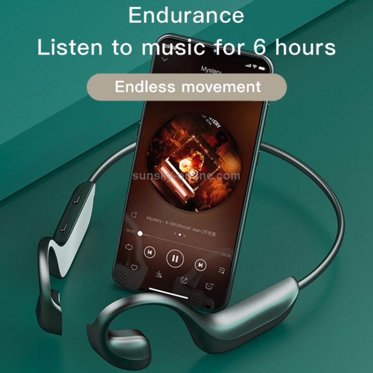 G100 Bluetooth 5.0 Wireless Ear-mounted Sports Waterproof Bone Conduction Earphone (Black) G100 Bluetooth 5.0 Wireless Ear-mounted Sports Waterproof Bone Conduction Earphone (Black)
