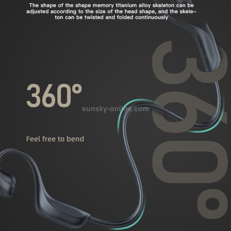 G100 Bluetooth 5.0 Wireless Ear-mounted Sports Waterproof Bone Conduction Earphone (Black) G100 Bluetooth 5.0 Wireless Ear-mounted Sports Waterproof Bone Conduction Earphone (Black)