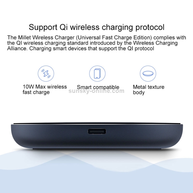 Original Xiaomi 10W Max Quick Charge Qi Standard Wireless Charger Original Xiaomi 10W Max Quick Charge Qi Standard Wireless Charger