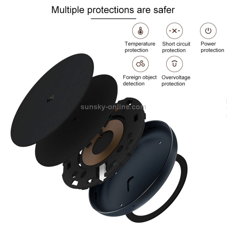 Original Xiaomi 10W Max Quick Charge Qi Standard Wireless Charger Original Xiaomi 10W Max Quick Charge Qi Standard Wireless Charger