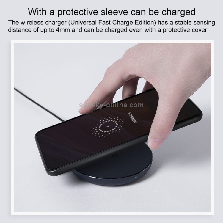 Original Xiaomi 10W Max Quick Charge Qi Standard Wireless Charger Original Xiaomi 10W Max Quick Charge Qi Standard Wireless Charger