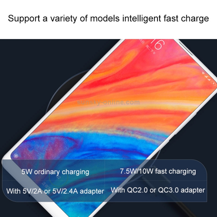 Original Xiaomi 10W Max Quick Charge Qi Standard Wireless Charger Original Xiaomi 10W Max Quick Charge Qi Standard Wireless Charger