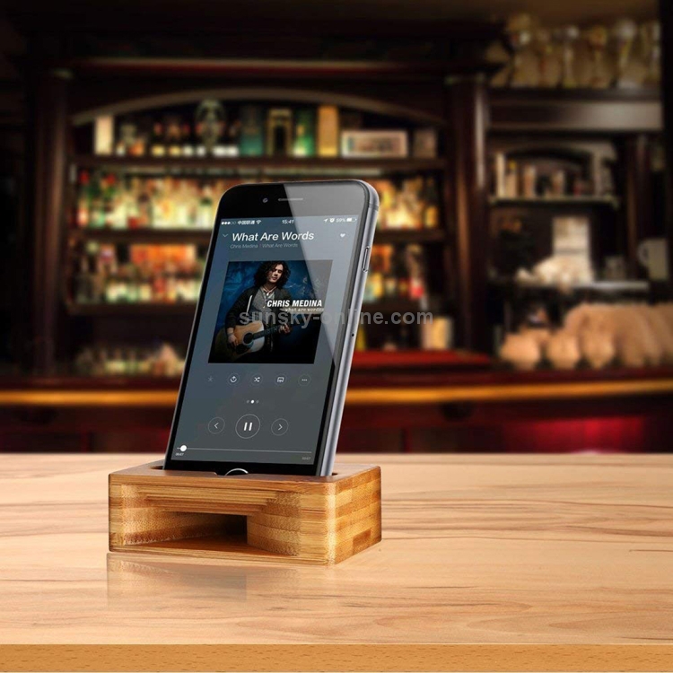 HQ-J101 Universal Bamboo Phone Desktop Stand Holder for Smart Phones within 5.5 inches HQ-J101 Universal Bamboo Phone Desktop Stand Holder for Smart Phones within 5.5 inches