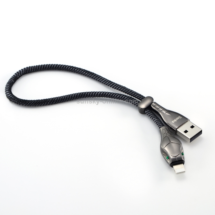 Benks 0.25m 3A USB to 8 Pin Magic Snake Fast Charging & Data Cable Benks 0.25m 3A USB to 8 Pin Magic Snake Fast Charging & Data Cable