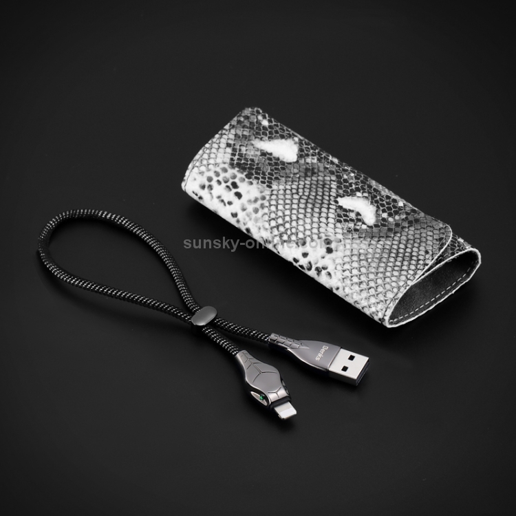 Benks 0.25m 3A USB to 8 Pin Magic Snake Fast Charging & Data Cable Benks 0.25m 3A USB to 8 Pin Magic Snake Fast Charging & Data Cable