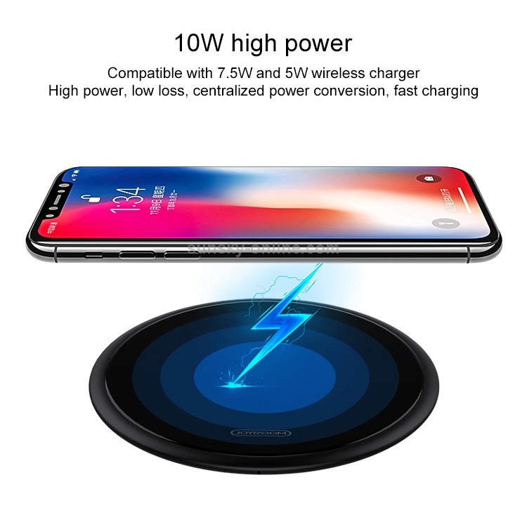 JOYROOM BWF1 Yi Series 10W Qi Standard Fast Wireless Charger JOYROOM BWF1 Yi Series 10W Qi Standard Fast Wireless Charger