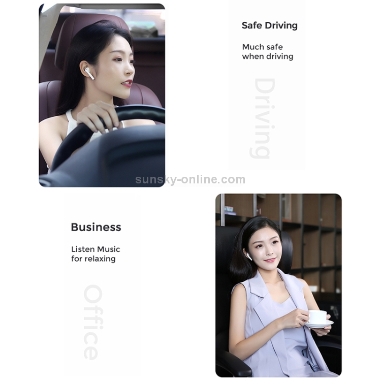 JOYROOM JR-SP1 Single Bluetooth 5.0 TWS Headset with Wireless Charging Box(White) JOYROOM JR-SP1 Single Bluetooth 5.0 TWS Headset with Wireless Charging Box(White)