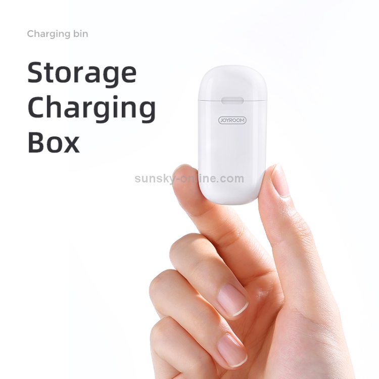 JOYROOM JR-SP1 Single Bluetooth 5.0 TWS Headset with Wireless Charging Box(White) JOYROOM JR-SP1 Single Bluetooth 5.0 TWS Headset with Wireless Charging Box(White)