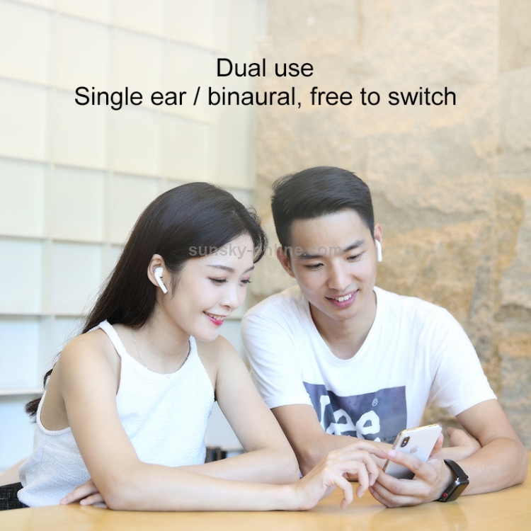 JOYROOM JR-T03 TWS Bluetooth 5.0 Headset with Wireless Charging Box JOYROOM JR-T03 TWS Bluetooth 5.0 Headset with Wireless Charging Box