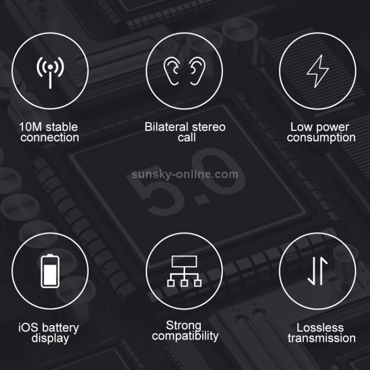 JOYROOM JR-T03 TWS Bluetooth 5.0 Headset with Wireless Charging Box JOYROOM JR-T03 TWS Bluetooth 5.0 Headset with Wireless Charging Box