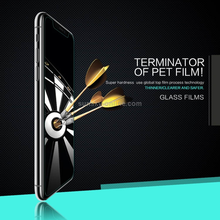 For iPhone 11 Pro / XS / X NILLKIN H+ 0.3mm 9H 2.5D Nano Anti-burst Tempered Glass Protective Film For iPhone 11 Pro / XS / X NILLKIN H+ 0.3mm 9H 2.5D Nano Anti-burst Tempered Glass Protective Film