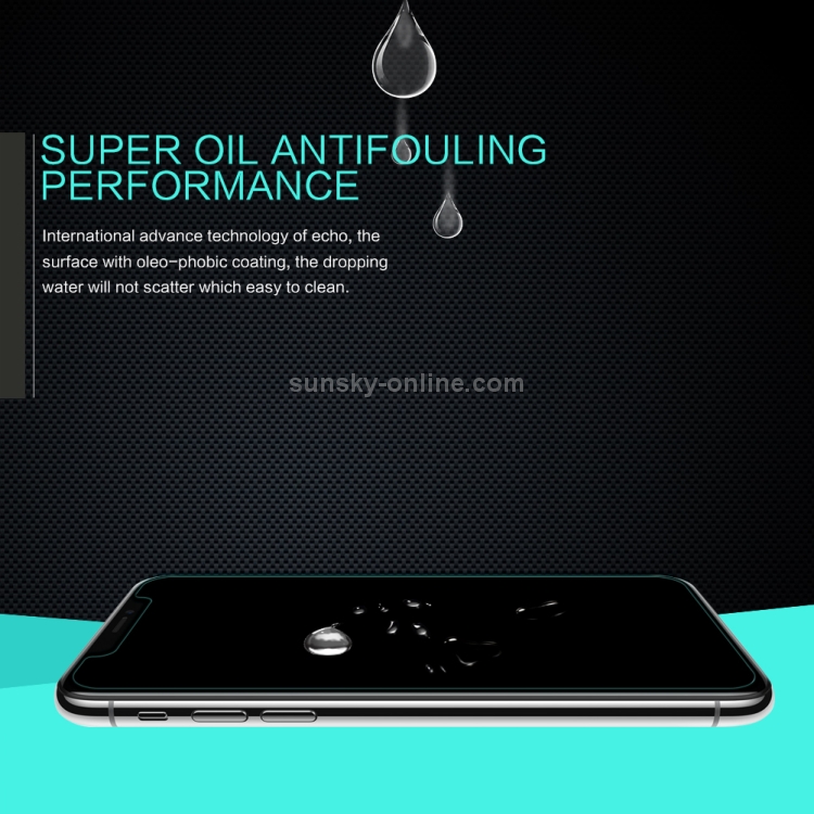 For iPhone 11 Pro / XS / X NILLKIN H+ 0.3mm 9H 2.5D Nano Anti-burst Tempered Glass Protective Film For iPhone 11 Pro / XS / X NILLKIN H+ 0.3mm 9H 2.5D Nano Anti-burst Tempered Glass Protective Film