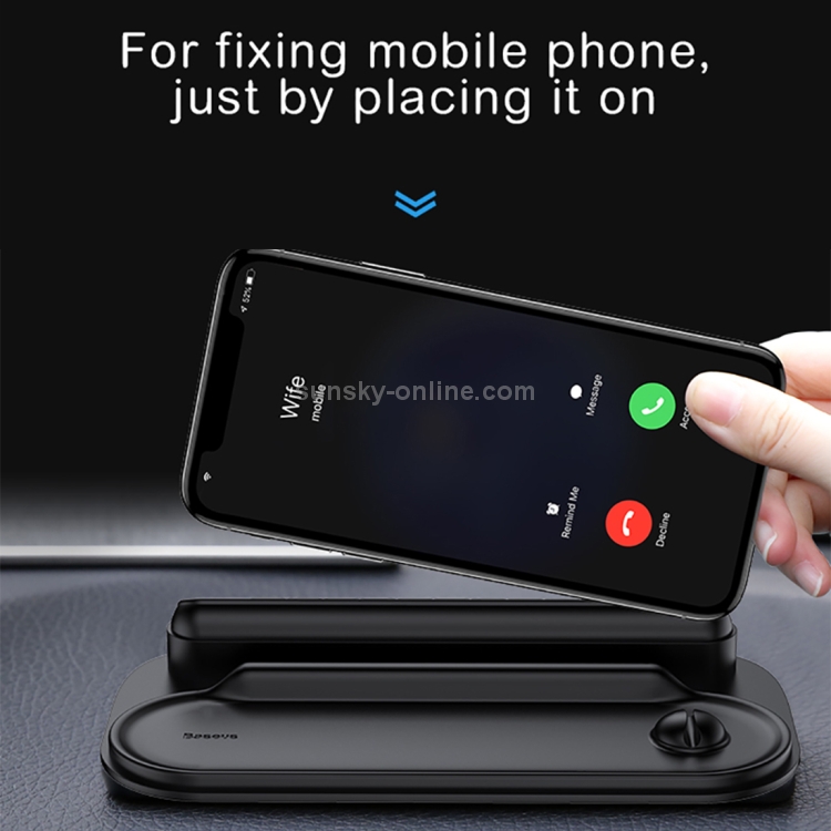 Baseus ACNUM-PM01 Horizon Silicone Parking Number Card Bracket Phone Holder Baseus ACNUM-PM01 Horizon Silicone Parking Number Card Bracket Phone Holder