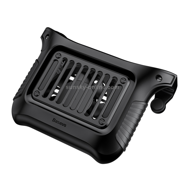 Baseus SUCJLF-01 Chicken Dinner Mobile Phone Gaming Winner Cooling Heat Sink, Built-in Cooling Fan(Black) Baseus SUCJLF-01 Chicken Dinner Mobile Phone Gaming Winner Cooling Heat Sink, Built-in Cooling Fan(Black)