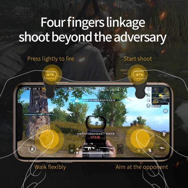 Baseus SUCJLF-01 Chicken Dinner Mobile Phone Gaming Winner Cooling Heat Sink, Built-in Cooling Fan(Black) Baseus SUCJLF-01 Chicken Dinner Mobile Phone Gaming Winner Cooling Heat Sink, Built-in Cooling Fan(Black)