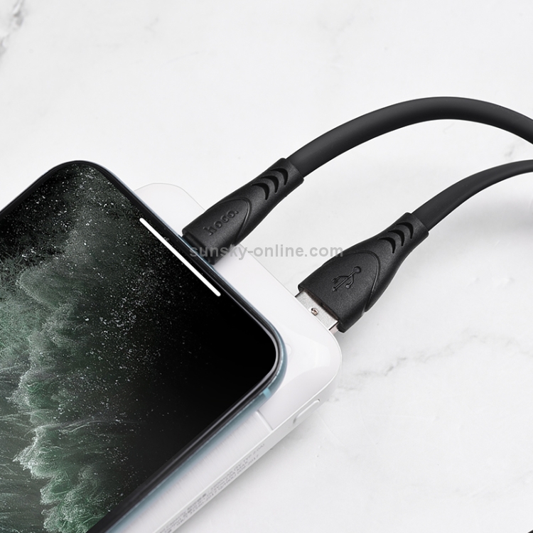 Hoco X42 1m USB to 8 Pin Puissant Silicone Charging Data Cable(Mint Green) Hoco X42 1m USB to 8 Pin Puissant Silicone Charging Data Cable(Mint Green)