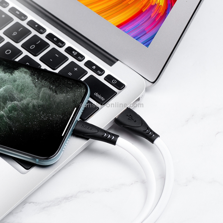 Hoco X42 1m USB to 8 Pin Puissant Silicone Charging Data Cable(Mint Green) Hoco X42 1m USB to 8 Pin Puissant Silicone Charging Data Cable(Mint Green)