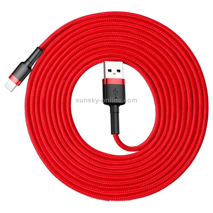 1m Net Style Metal Head 8 Pines a USB Cable de Datos / Cargador Para i