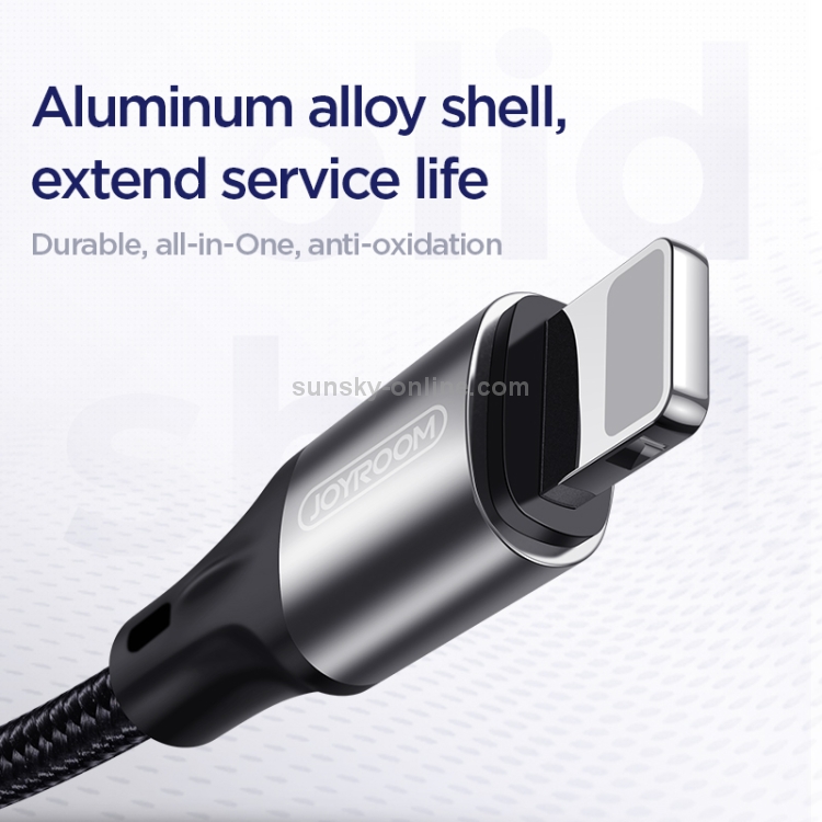 JOYROOM S-1530N1 N1 Series 1.5m 3A USB to 8 Pin Data Sync Charge Cable for iPhone, iPad (Black) JOYROOM S-1530N1 N1 Series 1.5m 3A USB to 8 Pin Data Sync Charge Cable for iPhone, iPad (Black)