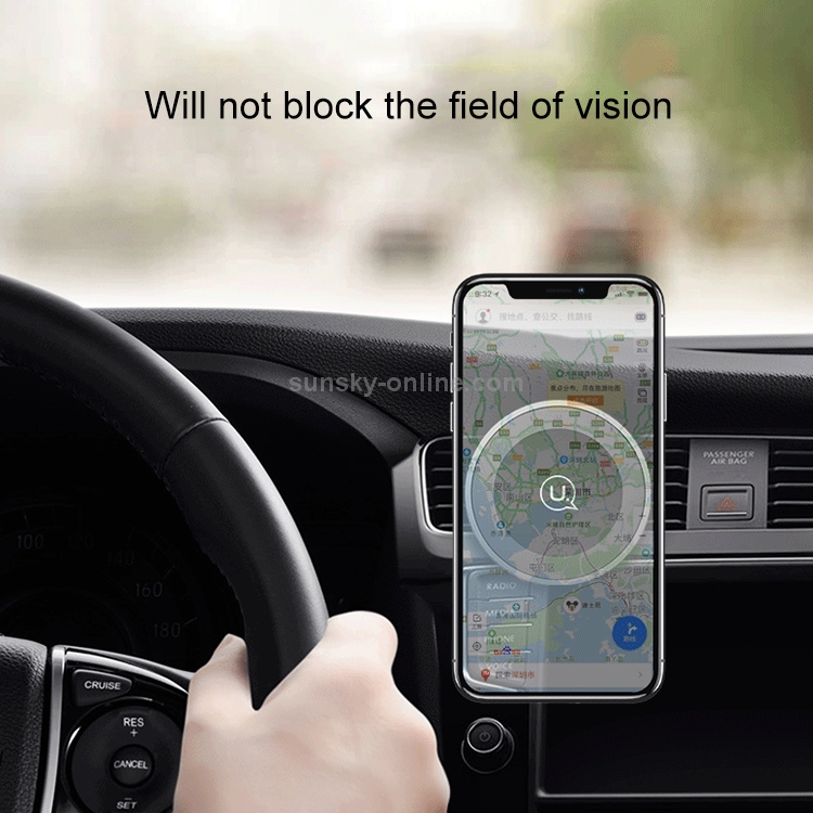 USAMS US-CD44 Qi Standard Wireless Charger Magnetic Car Air Vent Mount (Black) USAMS US-CD44 Qi Standard Wireless Charger Magnetic Car Air Vent Mount (Black)
