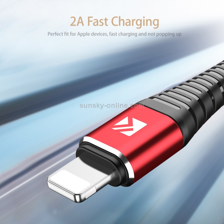 FLOVEME 1.5m 2A USB to 8 Pin Nylon Weave Spring Data Sync Charging Cable for iPhone XR / iPhone XS MAX / iPhone X & XS / iPhone 8 & 8 Plus / iPhone 7 & 7 Plus / iPhone 6 & 6s & 6 Plus & 6s Plus / iPad(Black) FLOVEME 1.5m 2A USB to 8 Pin Nylon Weave Spring Data Sync Charging Cable for iPhone XR / iPhone XS MAX / iPhone X & XS / iPhone 8 & 8 Plus / iPhone 7 & 7 Plus / iPhone 6 & 6s & 6 Plus & 6s Plus / iPad(Black)