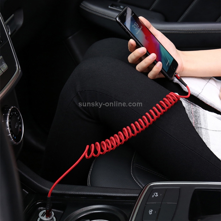 FLOVEME 1.5m 2A USB to 8 Pin Nylon Weave Spring Data Sync Charging Cable for iPhone XR / iPhone XS MAX / iPhone X & XS / iPhone 8 & 8 Plus / iPhone 7 & 7 Plus / iPhone 6 & 6s & 6 Plus & 6s Plus / iPad(Black) FLOVEME 1.5m 2A USB to 8 Pin Nylon Weave Spring Data Sync Charging Cable for iPhone XR / iPhone XS MAX / iPhone X & XS / iPhone 8 & 8 Plus / iPhone 7 & 7 Plus / iPhone 6 & 6s & 6 Plus & 6s Plus / iPad(Black)