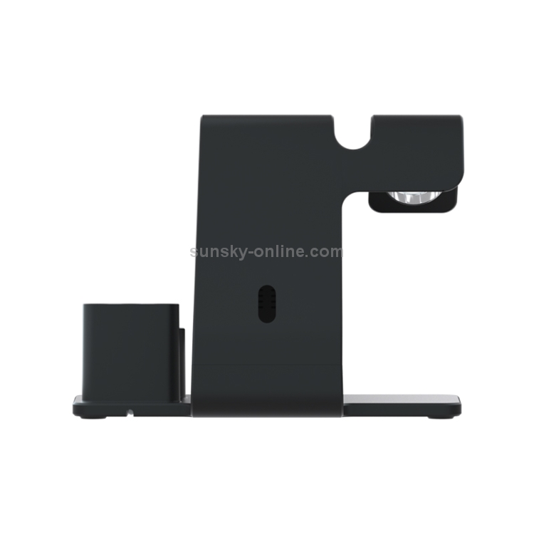 N36 QI Vertical Fast Wireless Charger for Mobile Phones & Apple Watch & AirPods, with Pen Holder & Mobile Phone Holder (Black) N36 QI Vertical Fast Wireless Charger for Mobile Phones & Apple Watch & AirPods, with Pen Holder & Mobile Phone Holder (Black)