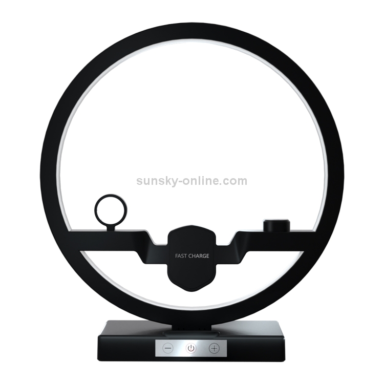N38 QI Vertical Fast Wireless Charger for Mobile Phones & Apple Watch & AirPods, with LED Light (Black) N38 QI Vertical Fast Wireless Charger for Mobile Phones & Apple Watch & AirPods, with LED Light (Black)