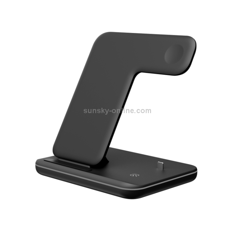 Z5 QI Vertical Magnetic Wireless Charger for Mobile Phones & Apple Watches & AirPods / Xiaomi Redmi AirDots, with Touch Ring Light (Black) Z5 QI Vertical Magnetic Wireless Charger for Mobile Phones & Apple Watches & AirPods / Xiaomi Redmi AirDots, with Touch Ring Light (Black)