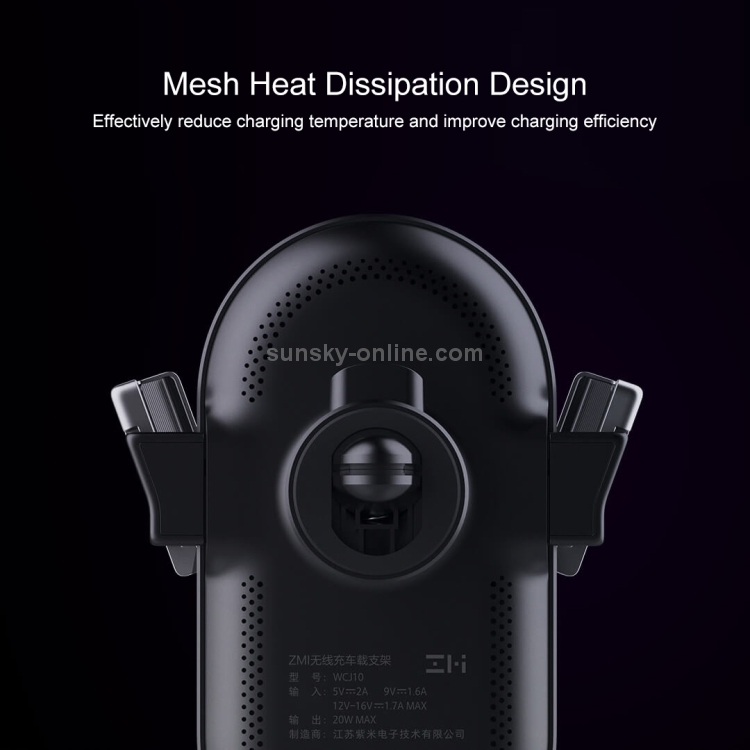 Original Xiaomi Youpin ZMI 20W Wireless Charging Car Bracket Set Version Original Xiaomi Youpin ZMI 20W Wireless Charging Car Bracket Set Version