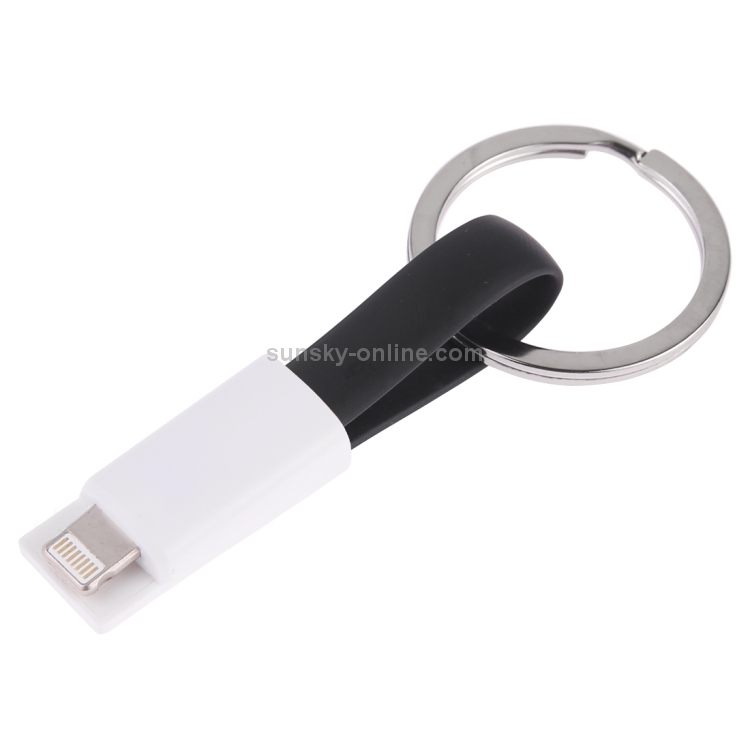 2 in 1 USB to 8 Pin Magnetic Charging & Data Cable with Keychain (Black) 2 in 1 USB to 8 Pin Magnetic Charging & Data Cable with Keychain (Black)