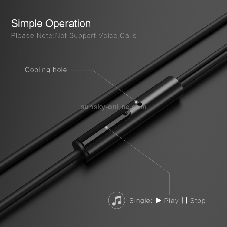FLOVEME 8 Pin Interface In-Ear Charging & Listening Earphone, Not Support Voice Call, Support iOS 10 Above(Black) FLOVEME 8 Pin Interface In-Ear Charging & Listening Earphone, Not Support Voice Call, Support iOS 10 Above(Black)