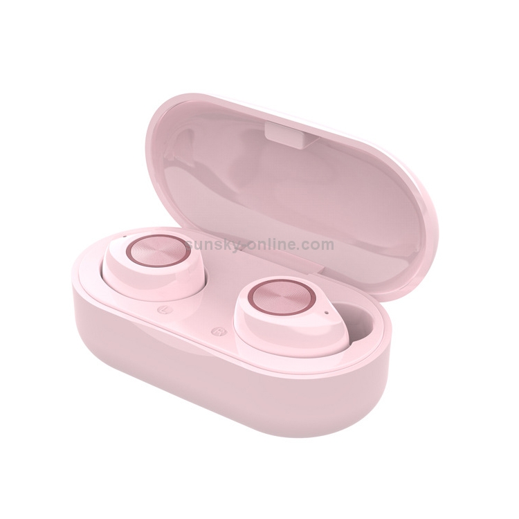 TW60 TWS Bluetooth 5.0 Touch Wireless Bluetooth Sports Earphone with Charging Box, Support Voice Assistant & Call(Pink) TW60 TWS Bluetooth 5.0 Touch Wireless Bluetooth Sports Earphone with Charging Box, Support Voice Assistant & Call(Pink)