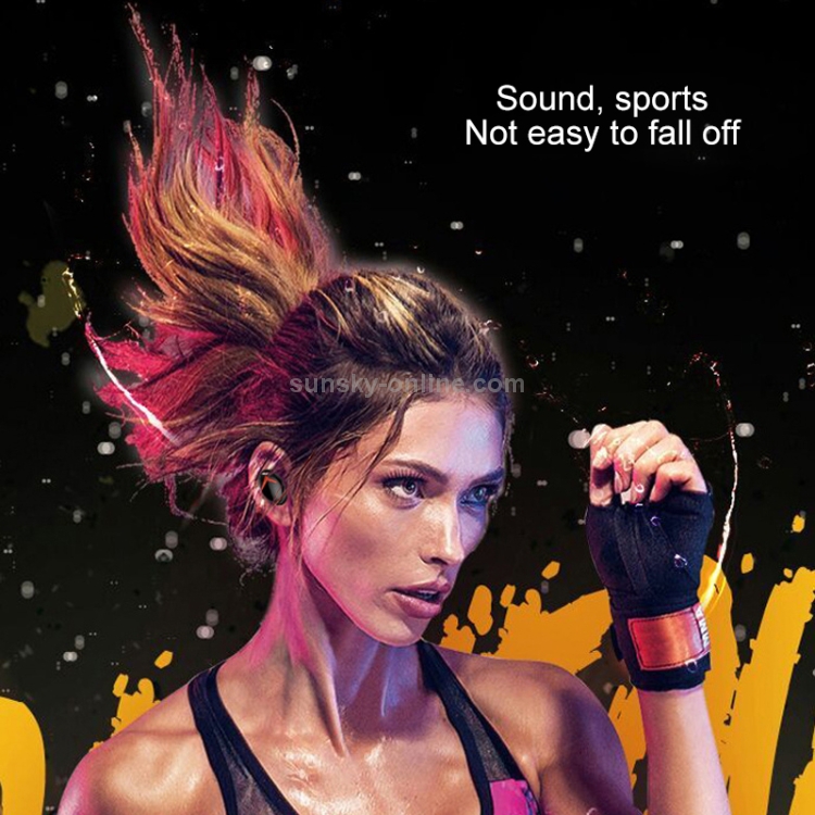 DFA8 TWS Bluetooth 5.0 Touch Sweatproof Wireless Bluetooth Sports Earphone with Charging Box, Support Siri & Call & Power Bank(Black) DFA8 TWS Bluetooth 5.0 Touch Sweatproof Wireless Bluetooth Sports Earphone with Charging Box, Support Siri & Call & Power Bank(Black)