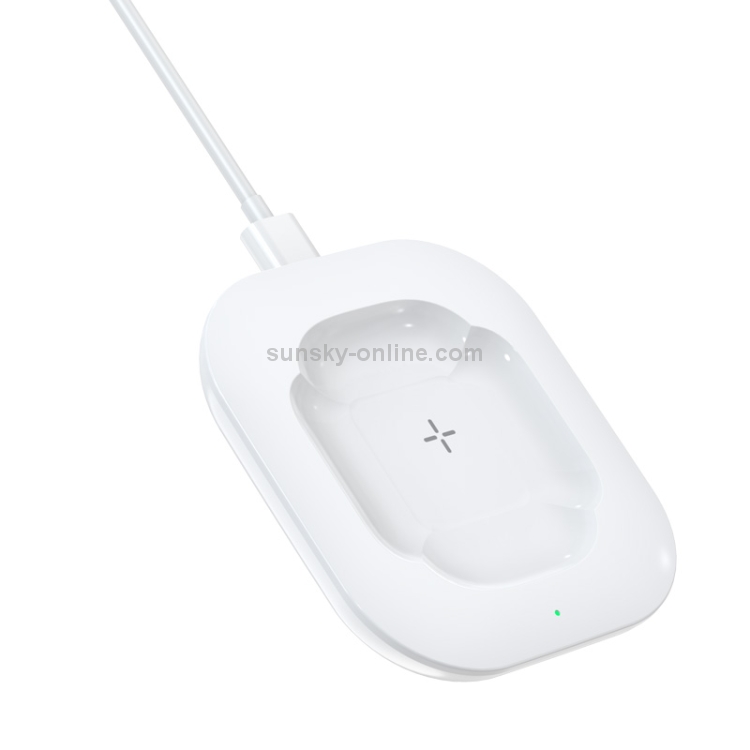 TOTU CACW-034 Glory Series 10W 3 in 1 Ultra-thin Wireless Fast Charger (White) TOTU CACW-034 Glory Series 10W 3 in 1 Ultra-thin Wireless Fast Charger (White)