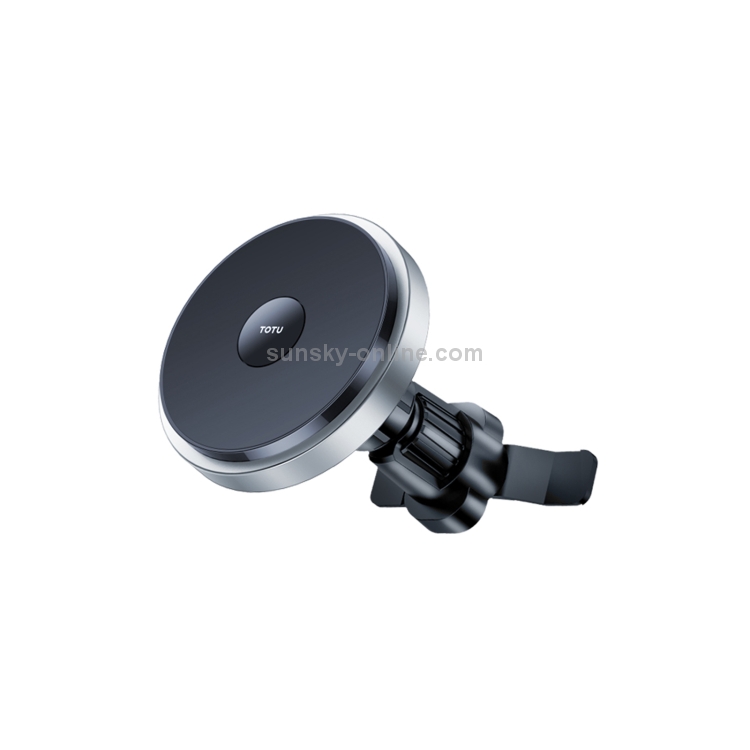 TOTU CACW-049 Rhinoceros Series Magsafe Car Air Outlet Vent Mount Clamp Holder 15W Fast Charging Qi Magnetic Wireless Charger(Black) TOTU CACW-049 Rhinoceros Series Magsafe Car Air Outlet Vent Mount Clamp Holder 15W Fast Charging Qi Magnetic Wireless Charger(Black)