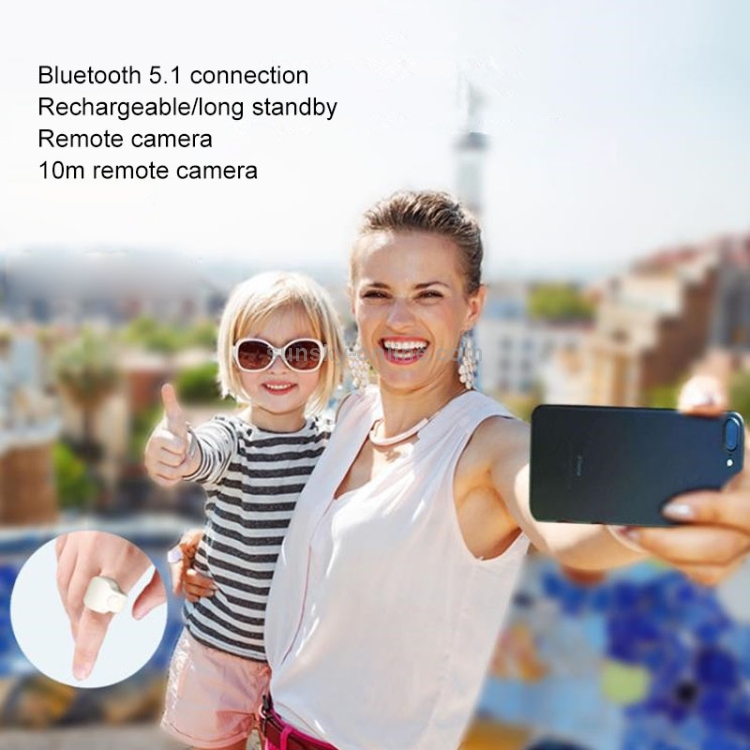 EPSK-010 Bluetooth 5.1 Phone Camera Controller Selfie Remote Control Ring(Pink) EPSK-010 Bluetooth 5.1 Phone Camera Controller Selfie Remote Control Ring(Pink)