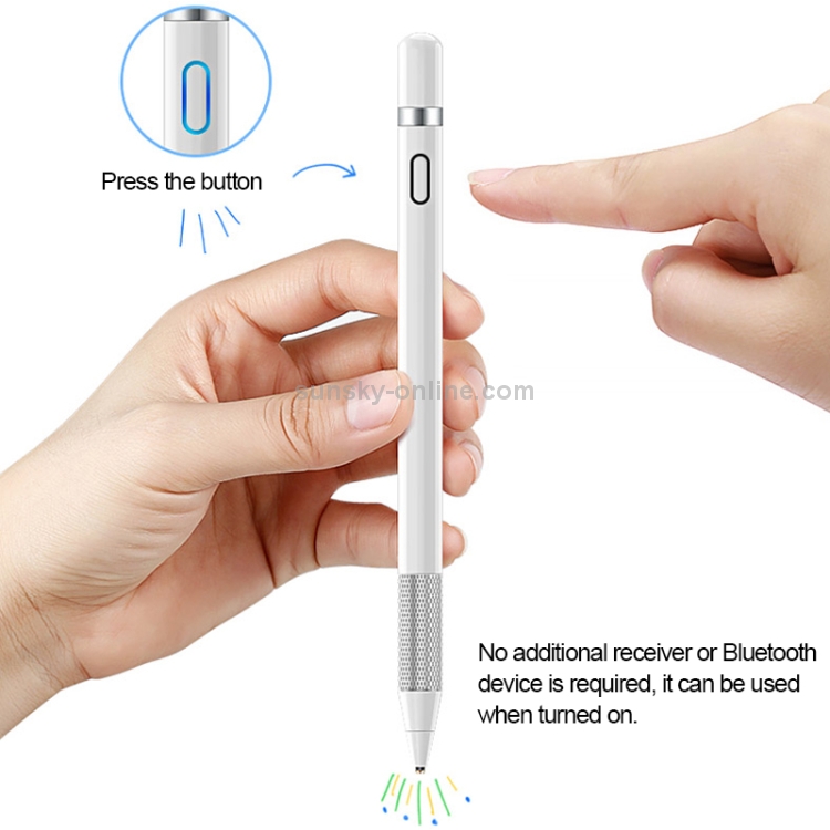 TOTUDESIGN FGCP-001 Glory Series Double-head Active Capacitive Pen Stylus Pen with Magnetic Pen Cap for All Android / IOS Capacitive Screen Devices TOTUDESIGN FGCP-001 Glory Series Double-head Active Capacitive Pen Stylus Pen with Magnetic Pen Cap for All Android / IOS Capacitive Screen Devices