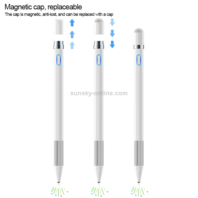 TOTUDESIGN FGCP-001 Glory Series Double-head Active Capacitive Pen Stylus Pen with Magnetic Pen Cap for All Android / IOS Capacitive Screen Devices TOTUDESIGN FGCP-001 Glory Series Double-head Active Capacitive Pen Stylus Pen with Magnetic Pen Cap for All Android / IOS Capacitive Screen Devices