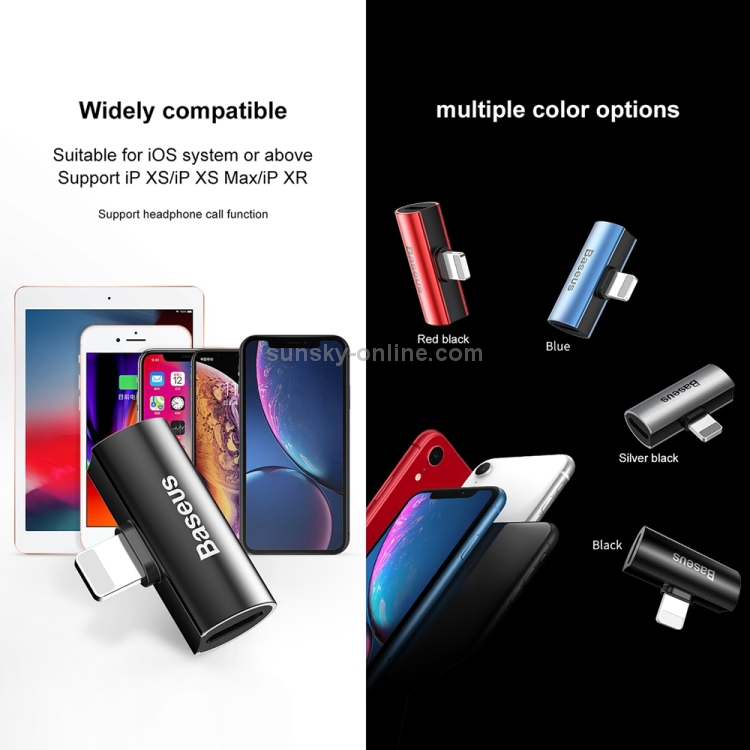 Baseus 8 Pin + 8 Pin Female to 8 Pin Male Mini Charging Audio Adapter(Silver) Baseus 8 Pin + 8 Pin Female to 8 Pin Male Mini Charging Audio Adapter(Silver)