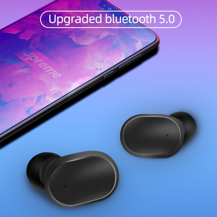 A6S IPX4 Waterproof Bluetooth 5.0 Wireless Bluetooth Earphone with Charging Box, Support for HD Calls & Siri & IOS Power Display(Black) A6S IPX4 Waterproof Bluetooth 5.0 Wireless Bluetooth Earphone with Charging Box, Support for HD Calls & Siri & IOS Power Display(Black)