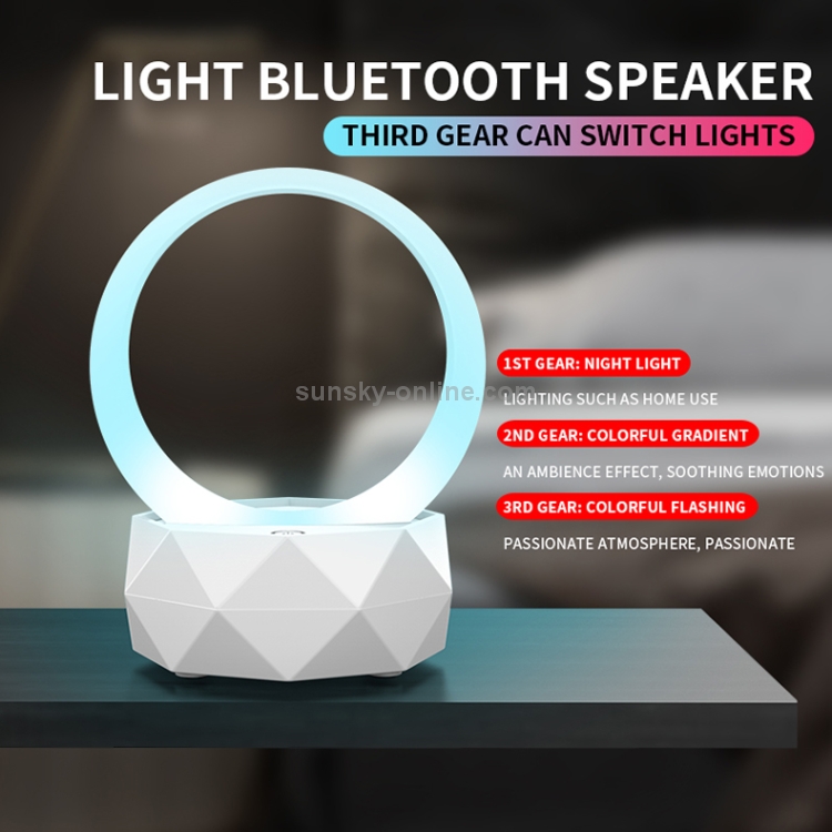 LY-Y1 Stereo Wireless Bluetooth Speaker with Colorful Atmosphere Light (Blue) LY-Y1 Stereo Wireless Bluetooth Speaker with Colorful Atmosphere Light (Blue)