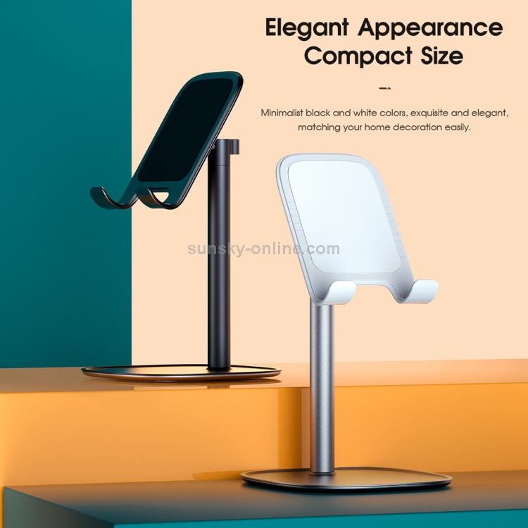 ROCK RPH0945 Adjustable 42 Degree Rotation ABS Stand Desktop Phone Tablet Holder (White) ROCK RPH0945 Adjustable 42 Degree Rotation ABS Stand Desktop Phone Tablet Holder (White)