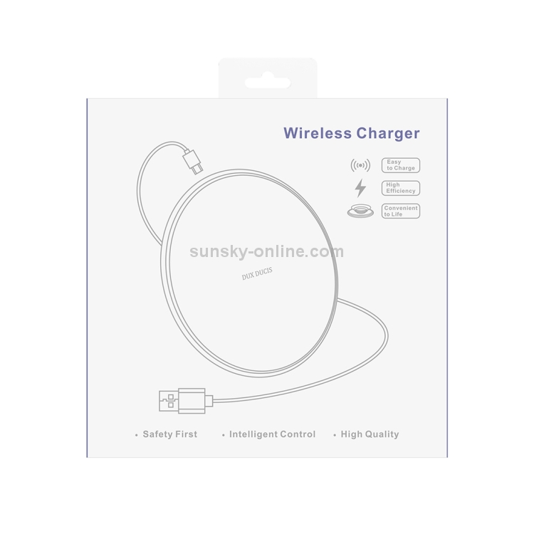 DUX DUCIS Unit 5W Max Qi Standard Wireless Charger (Black) DUX DUCIS Unit 5W Max Qi Standard Wireless Charger (Black)