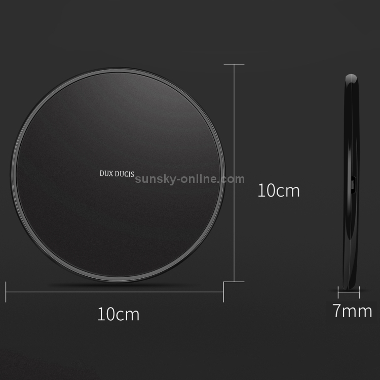 DUX DUCIS Unit 5W Max Qi Standard Wireless Charger (Black) DUX DUCIS Unit 5W Max Qi Standard Wireless Charger (Black)