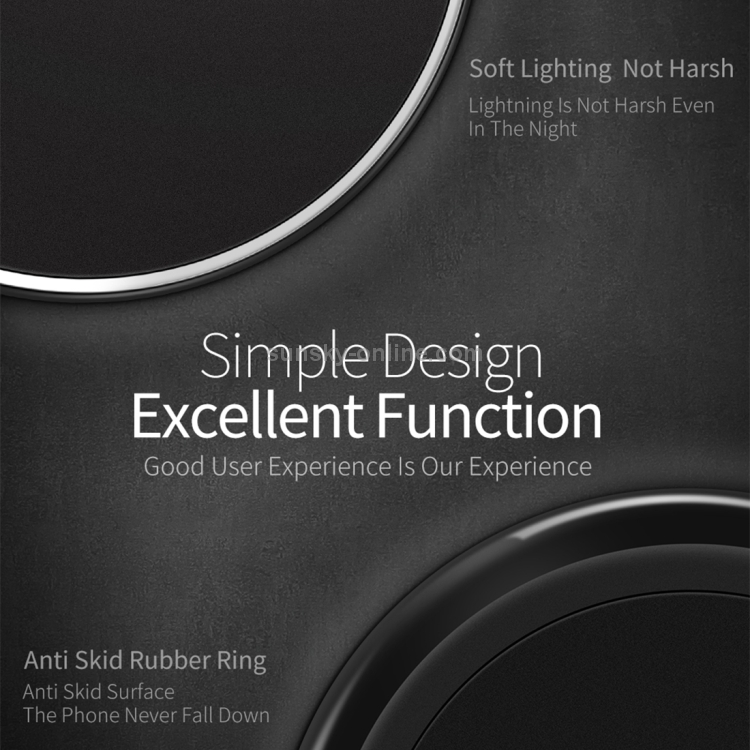 DUX DUCIS Unit 5W Max Qi Standard Wireless Charger (Black) DUX DUCIS Unit 5W Max Qi Standard Wireless Charger (Black)