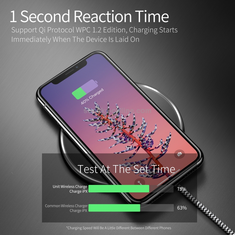 DUX DUCIS Unit 5W Max Qi Standard Wireless Charger (Black) DUX DUCIS Unit 5W Max Qi Standard Wireless Charger (Black)