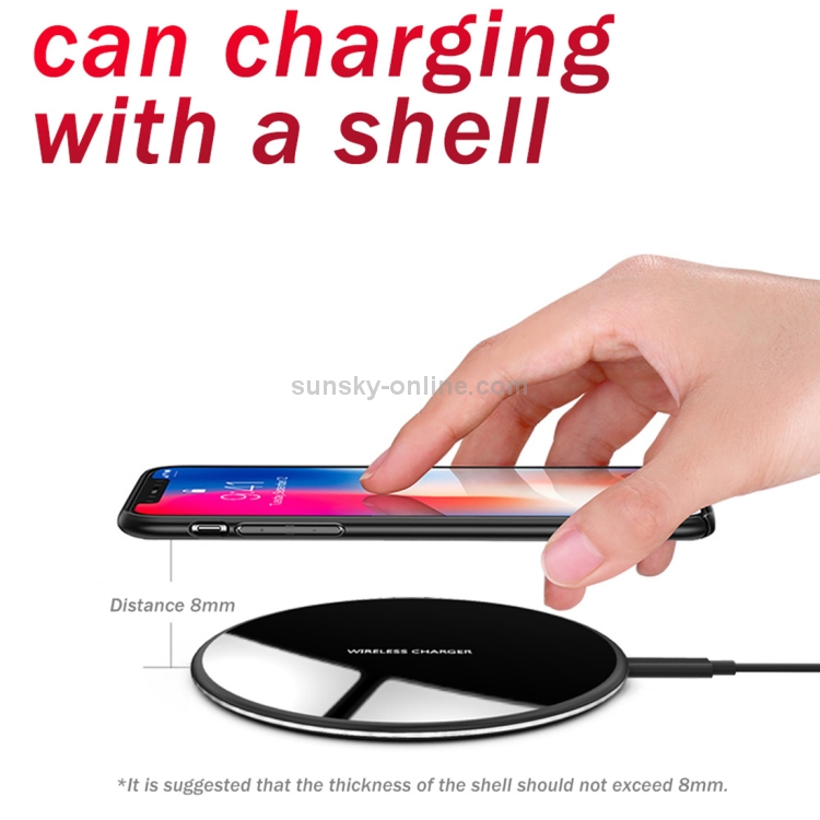 R-JUST Ultra-thin Mobile Phone Wireless Charger (Gold) R-JUST Ultra-thin Mobile Phone Wireless Charger (Gold)