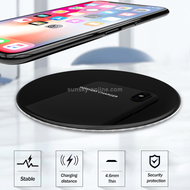 R-JUST Ultra-thin Mobile Phone Wireless Charger (Gold) R-JUST Ultra-thin Mobile Phone Wireless Charger (Gold)