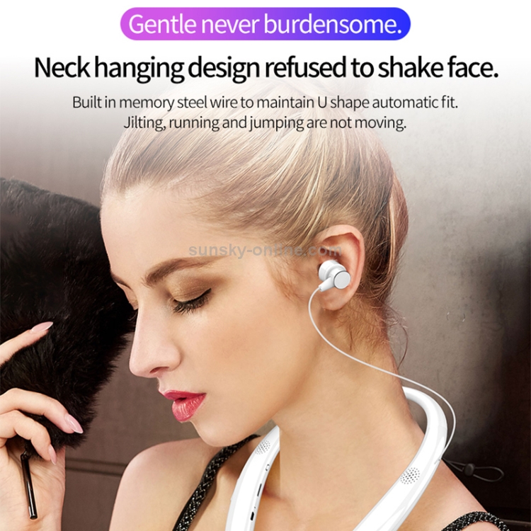 Neck Wearable Recorder Bluetooth Headset with Camera(Black) Neck Wearable Recorder Bluetooth Headset with Camera(Black)